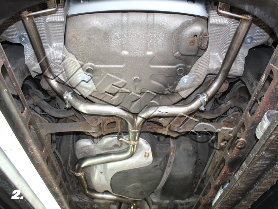 Alfa Romeo Spider JTDM 2007 Custom Exhaust Fabrication 